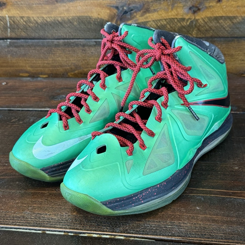 Nike LeBron 10 Cutting Jade 2012 High Top Men's Size‎ 8.5 US ... 42 Eur